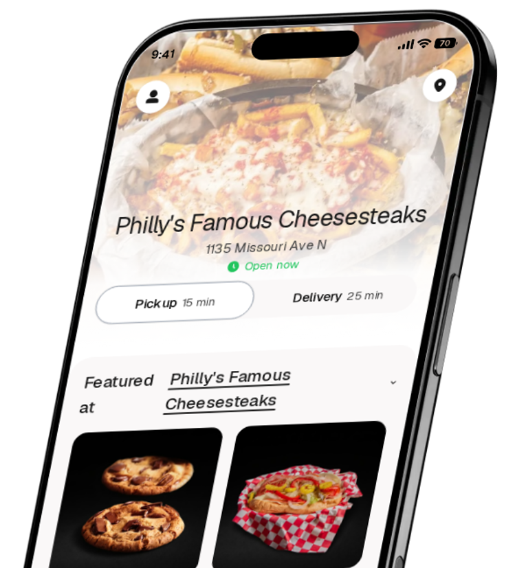 Philly's Famous Cheesesteaks app preview